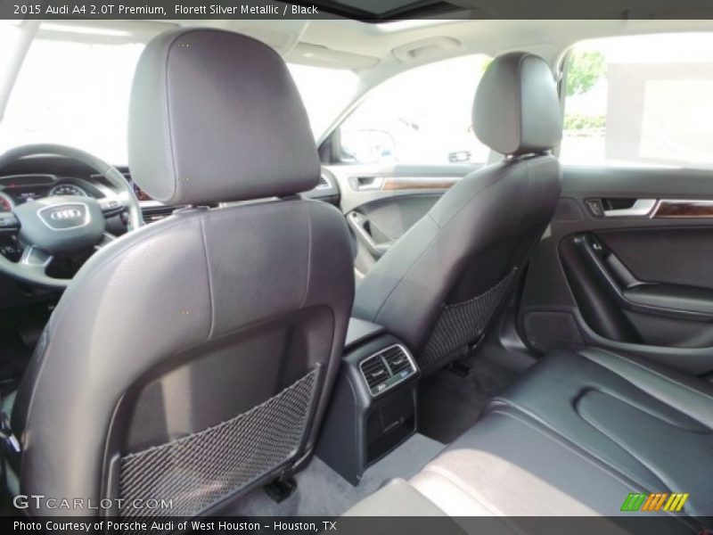 Florett Silver Metallic / Black 2015 Audi A4 2.0T Premium