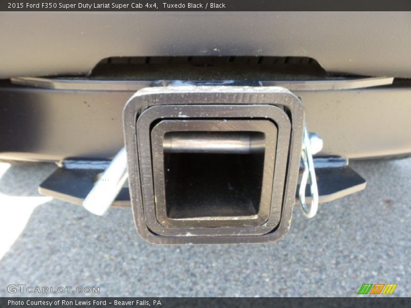 Tuxedo Black / Black 2015 Ford F350 Super Duty Lariat Super Cab 4x4