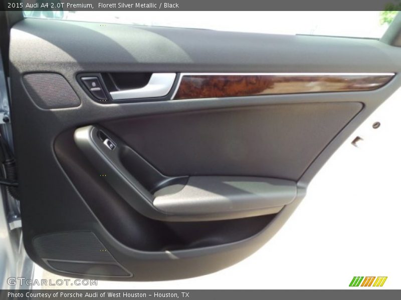 Florett Silver Metallic / Black 2015 Audi A4 2.0T Premium