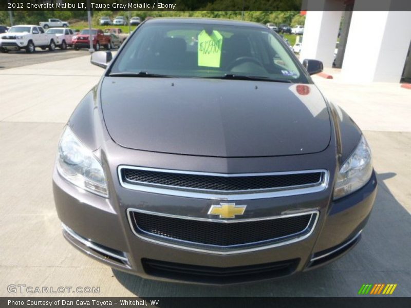 Taupe Gray Metallic / Ebony 2012 Chevrolet Malibu LT