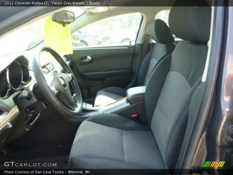 Taupe Gray Metallic / Ebony 2012 Chevrolet Malibu LT