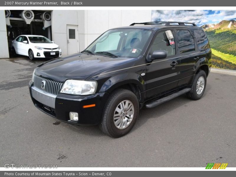 Black / Black 2007 Mercury Mariner Premier