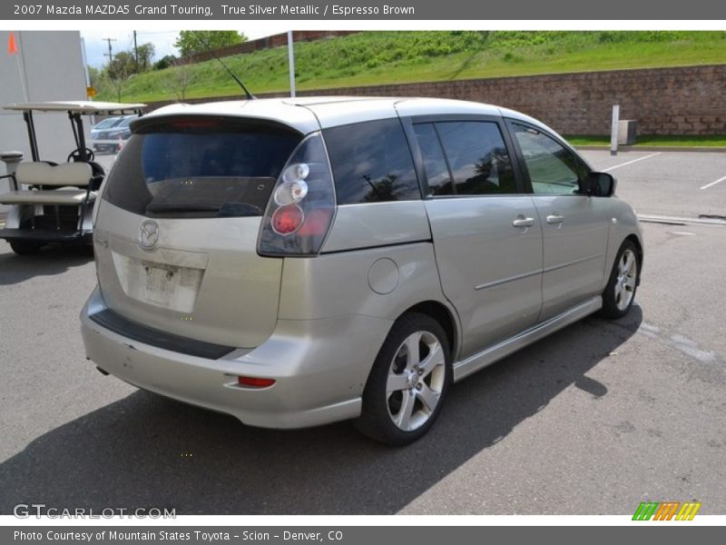 True Silver Metallic / Espresso Brown 2007 Mazda MAZDA5 Grand Touring