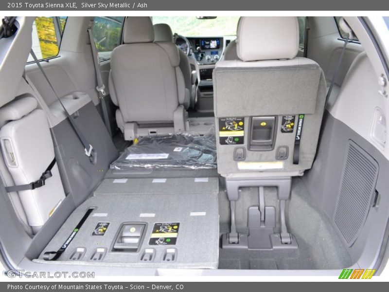 Silver Sky Metallic / Ash 2015 Toyota Sienna XLE