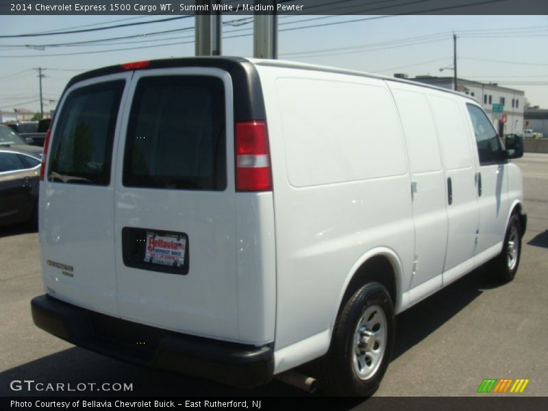Summit White / Medium Pewter 2014 Chevrolet Express 1500 Cargo WT