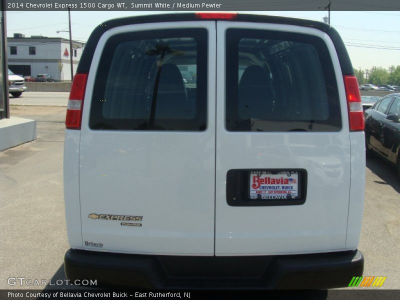 Summit White / Medium Pewter 2014 Chevrolet Express 1500 Cargo WT