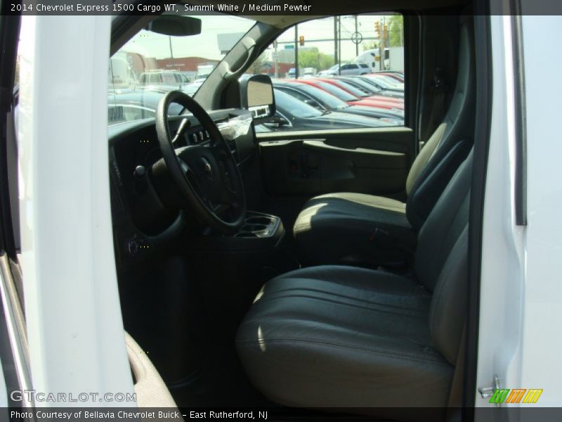 Summit White / Medium Pewter 2014 Chevrolet Express 1500 Cargo WT