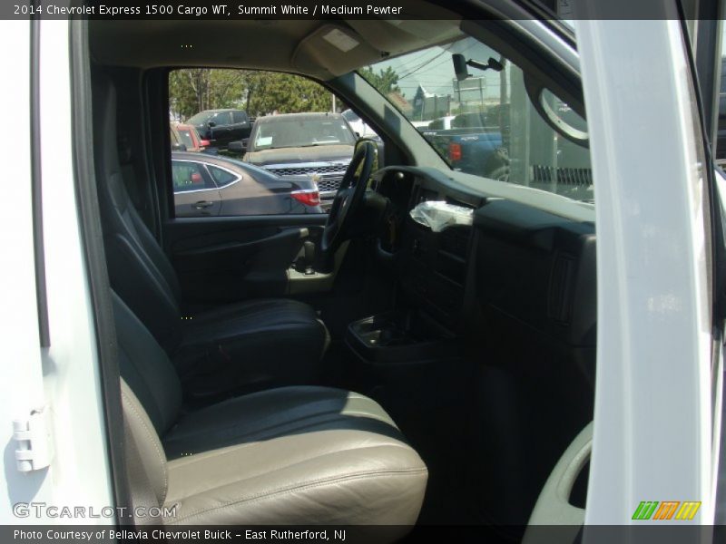 Summit White / Medium Pewter 2014 Chevrolet Express 1500 Cargo WT
