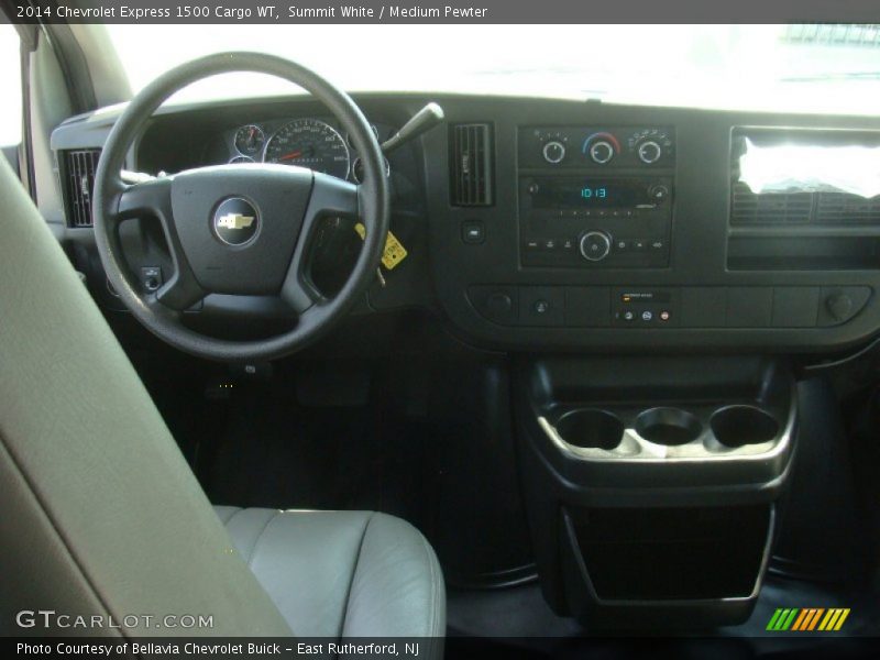 Summit White / Medium Pewter 2014 Chevrolet Express 1500 Cargo WT