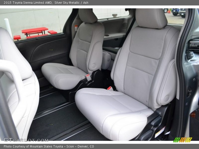 Silver Sky Metallic / Ash 2015 Toyota Sienna Limited AWD