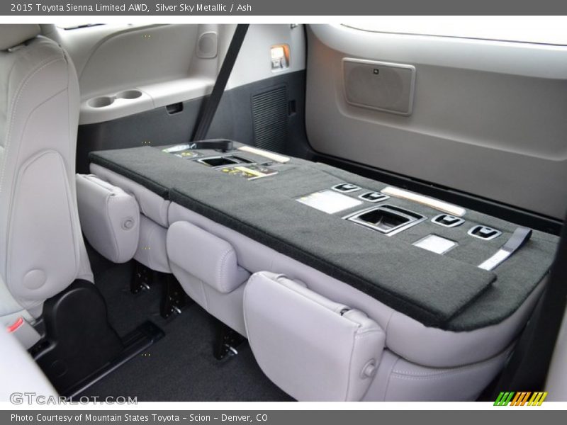 Silver Sky Metallic / Ash 2015 Toyota Sienna Limited AWD