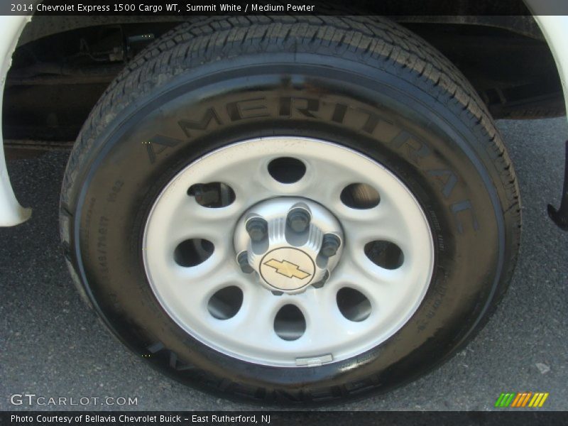 Summit White / Medium Pewter 2014 Chevrolet Express 1500 Cargo WT