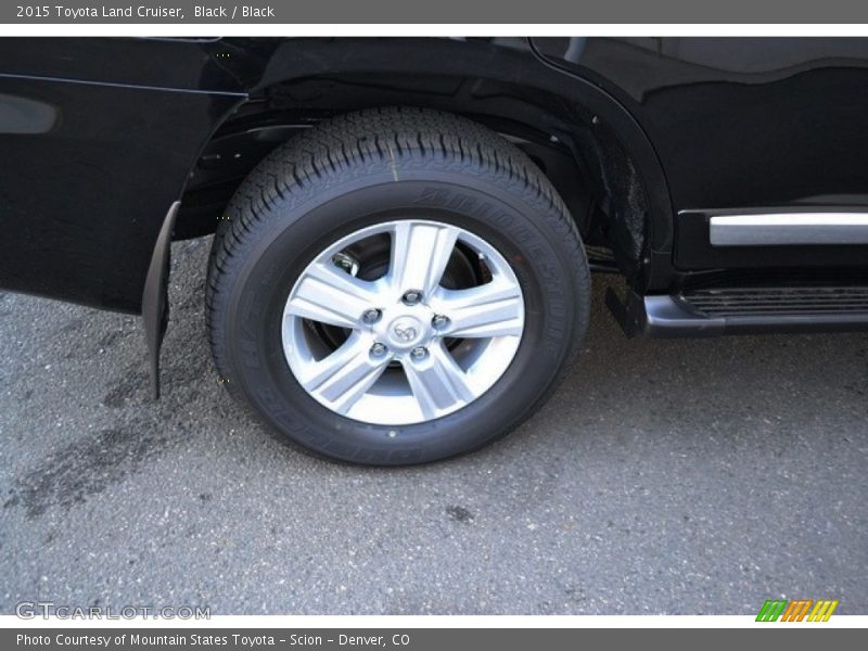 Black / Black 2015 Toyota Land Cruiser