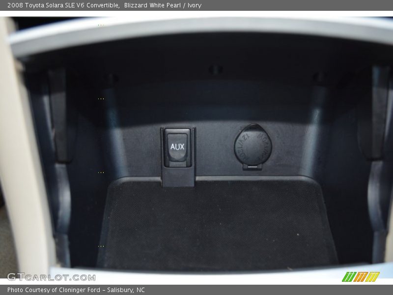 Blizzard White Pearl / Ivory 2008 Toyota Solara SLE V6 Convertible