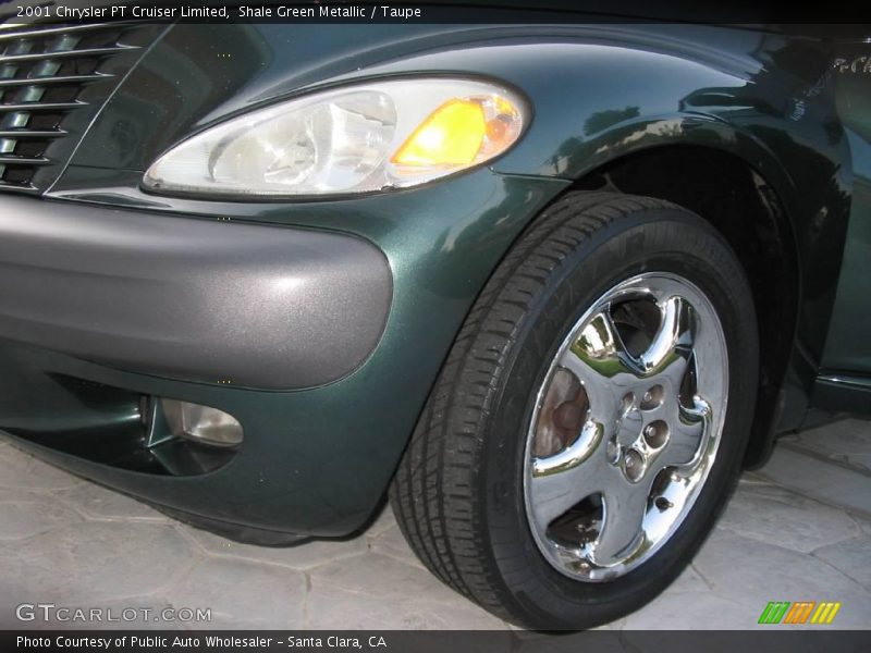 Shale Green Metallic / Taupe 2001 Chrysler PT Cruiser Limited