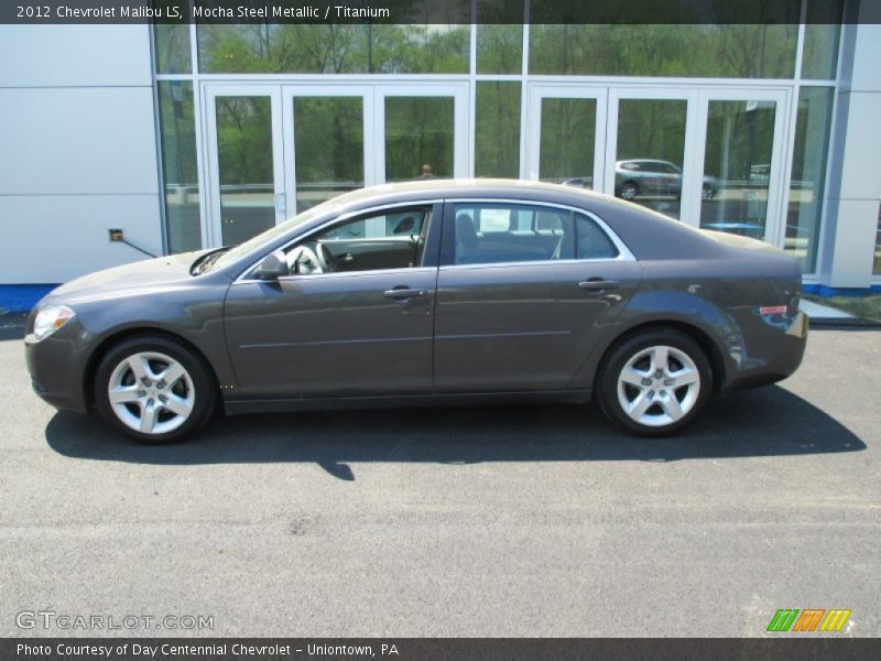 Mocha Steel Metallic / Titanium 2012 Chevrolet Malibu LS