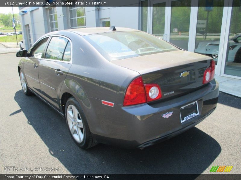 Mocha Steel Metallic / Titanium 2012 Chevrolet Malibu LS