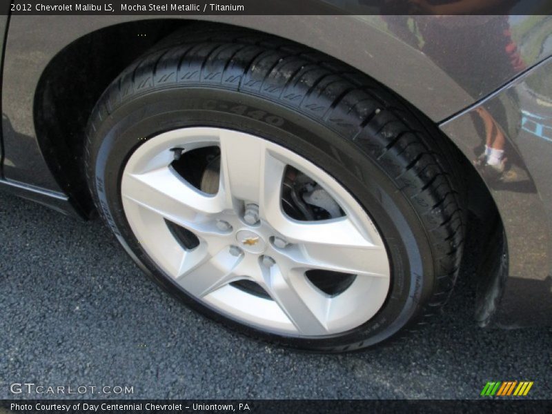 Mocha Steel Metallic / Titanium 2012 Chevrolet Malibu LS