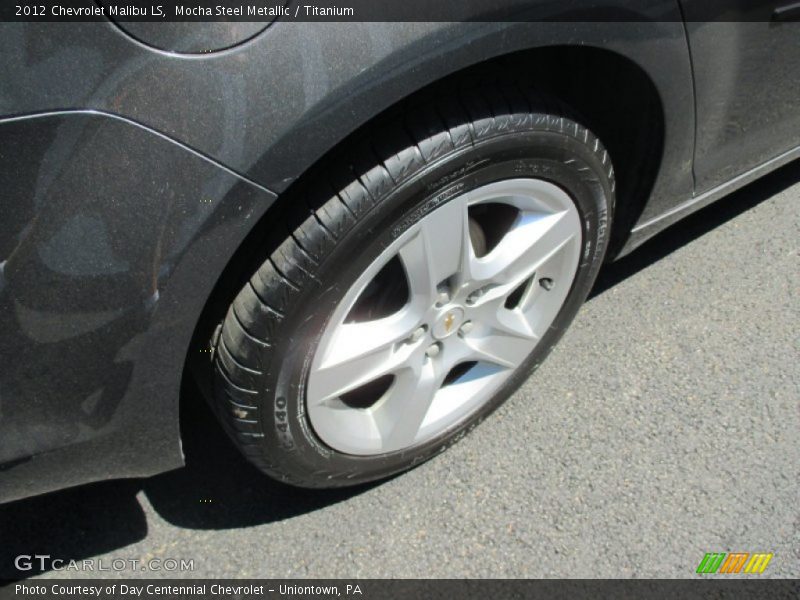 Mocha Steel Metallic / Titanium 2012 Chevrolet Malibu LS