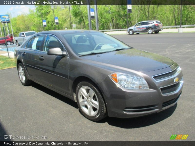 Mocha Steel Metallic / Titanium 2012 Chevrolet Malibu LS