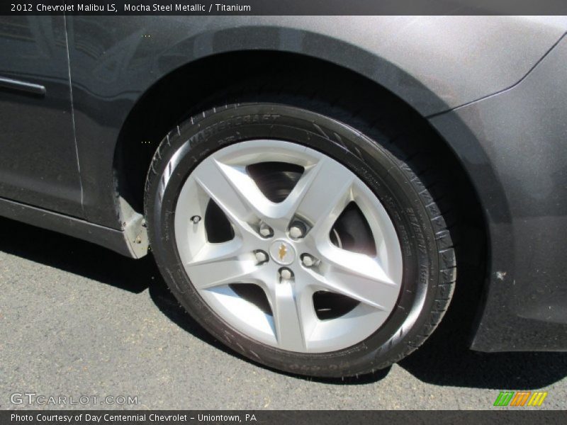Mocha Steel Metallic / Titanium 2012 Chevrolet Malibu LS