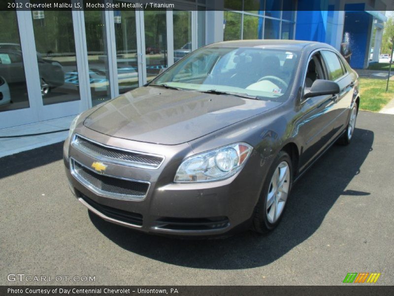 Mocha Steel Metallic / Titanium 2012 Chevrolet Malibu LS