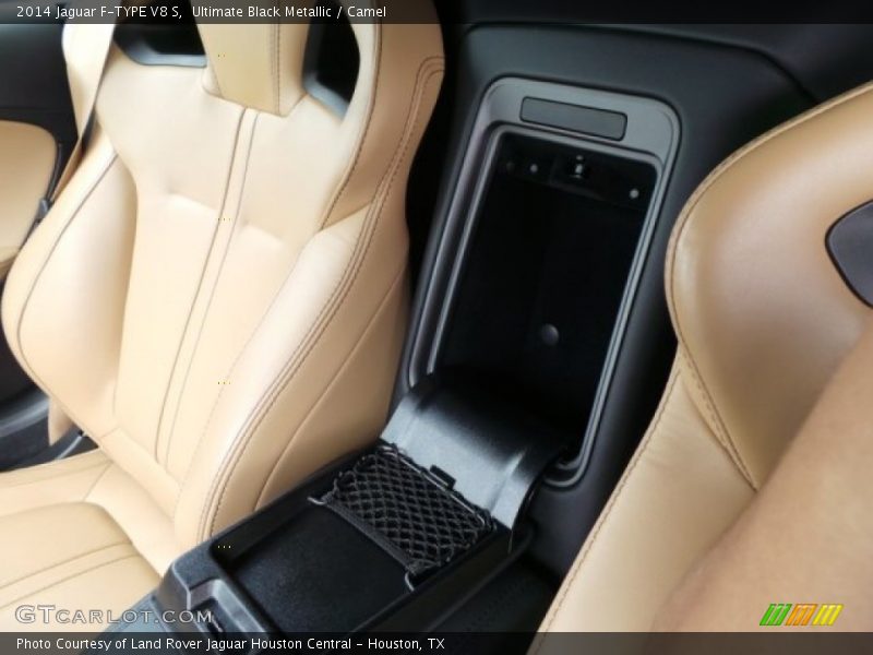 Ultimate Black Metallic / Camel 2014 Jaguar F-TYPE V8 S