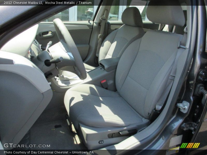 Mocha Steel Metallic / Titanium 2012 Chevrolet Malibu LS