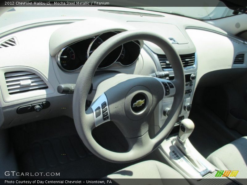 Mocha Steel Metallic / Titanium 2012 Chevrolet Malibu LS
