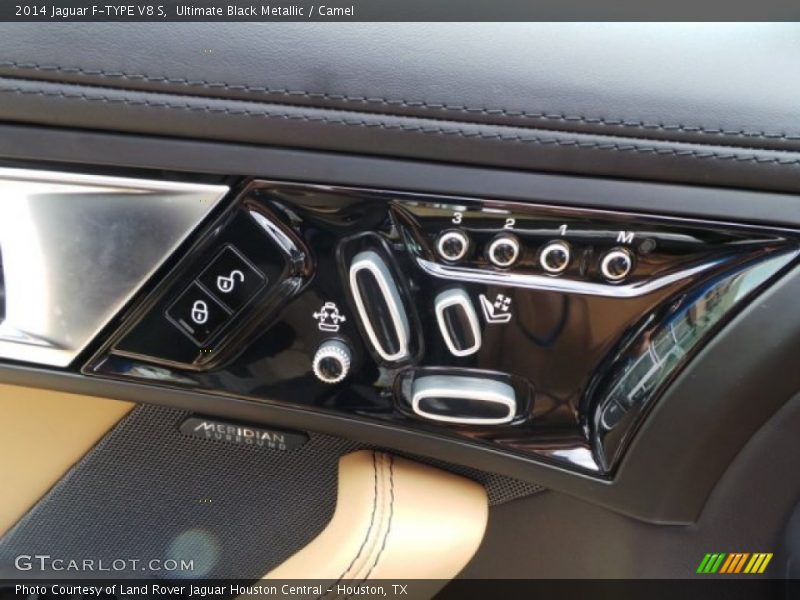 Ultimate Black Metallic / Camel 2014 Jaguar F-TYPE V8 S
