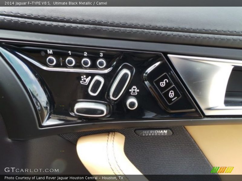 Ultimate Black Metallic / Camel 2014 Jaguar F-TYPE V8 S