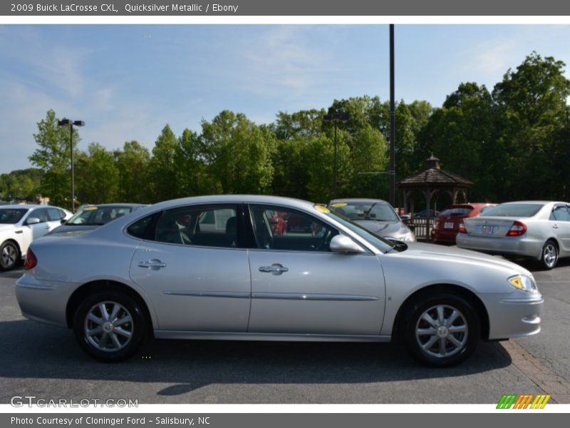 Quicksilver Metallic / Ebony 2009 Buick LaCrosse CXL