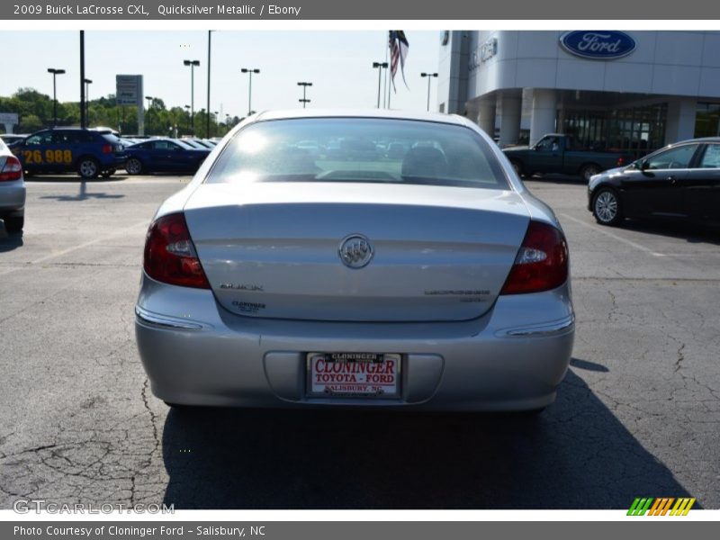 Quicksilver Metallic / Ebony 2009 Buick LaCrosse CXL