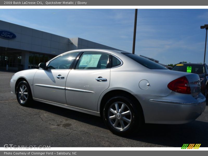Quicksilver Metallic / Ebony 2009 Buick LaCrosse CXL
