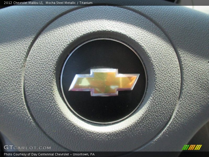 Mocha Steel Metallic / Titanium 2012 Chevrolet Malibu LS