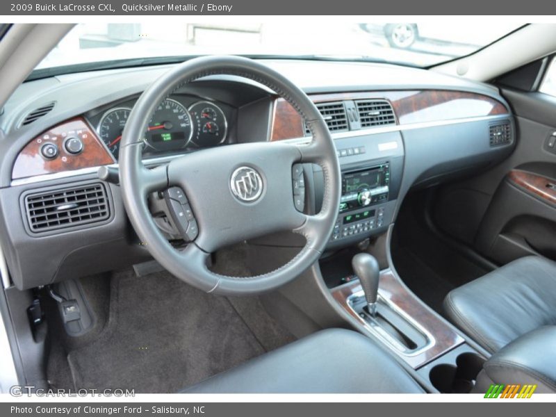 Quicksilver Metallic / Ebony 2009 Buick LaCrosse CXL