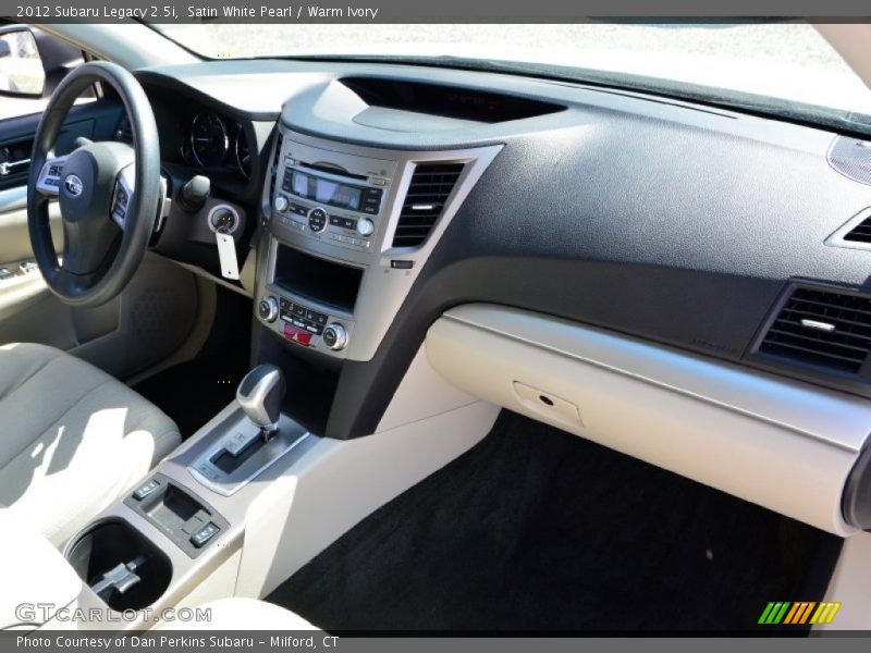 Satin White Pearl / Warm Ivory 2012 Subaru Legacy 2.5i