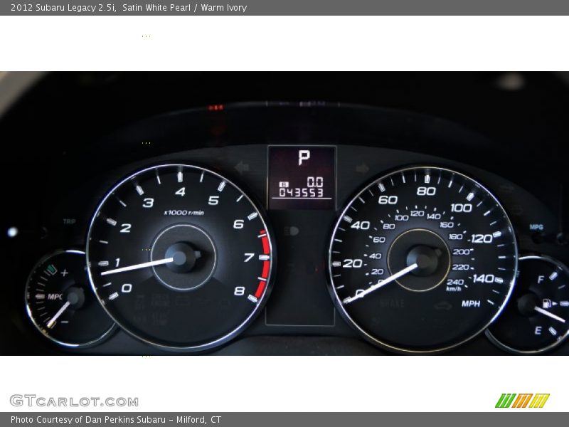 Satin White Pearl / Warm Ivory 2012 Subaru Legacy 2.5i