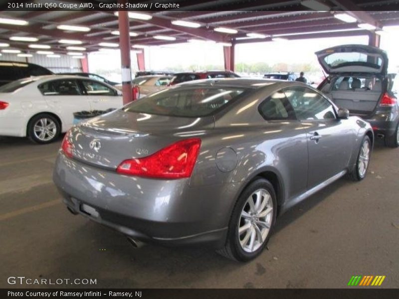 Graphite Shadow / Graphite 2014 Infiniti Q60 Coupe AWD