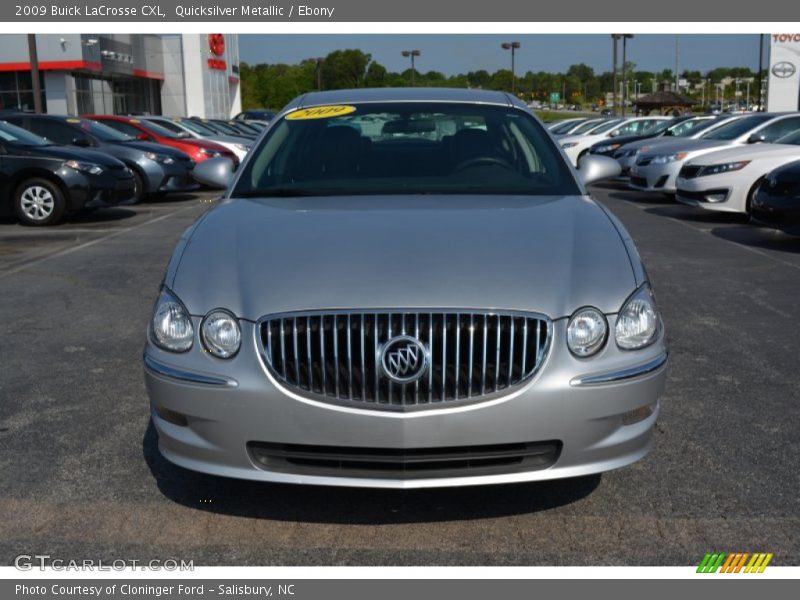 Quicksilver Metallic / Ebony 2009 Buick LaCrosse CXL