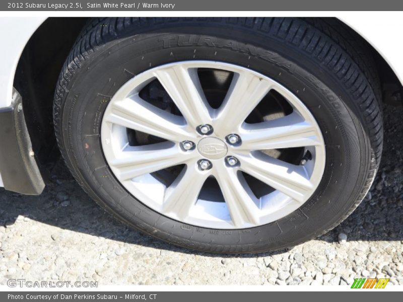Satin White Pearl / Warm Ivory 2012 Subaru Legacy 2.5i