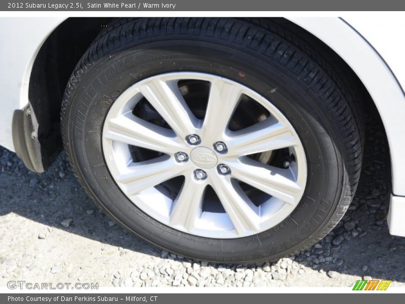 Satin White Pearl / Warm Ivory 2012 Subaru Legacy 2.5i