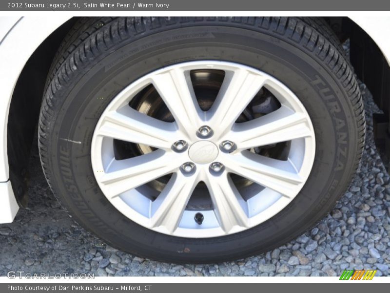 Satin White Pearl / Warm Ivory 2012 Subaru Legacy 2.5i
