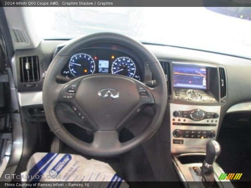 Graphite Shadow / Graphite 2014 Infiniti Q60 Coupe AWD