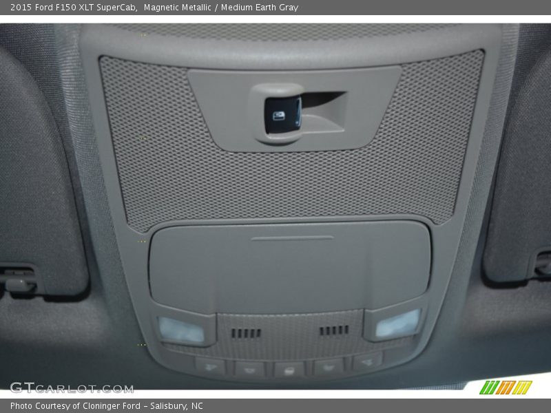 Magnetic Metallic / Medium Earth Gray 2015 Ford F150 XLT SuperCab