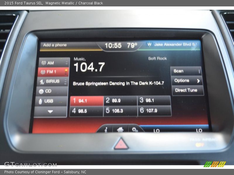 Magnetic Metallic / Charcoal Black 2015 Ford Taurus SEL