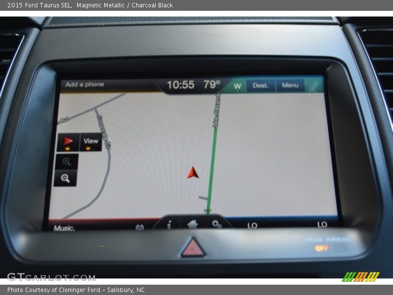 Magnetic Metallic / Charcoal Black 2015 Ford Taurus SEL