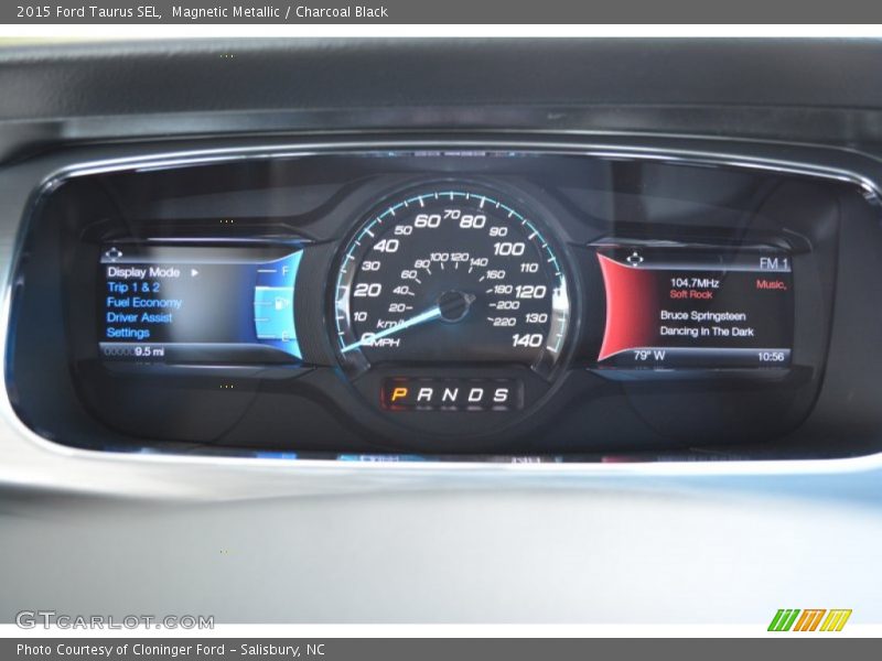 Magnetic Metallic / Charcoal Black 2015 Ford Taurus SEL