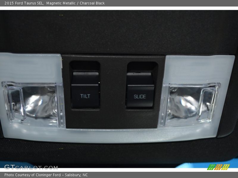 Magnetic Metallic / Charcoal Black 2015 Ford Taurus SEL