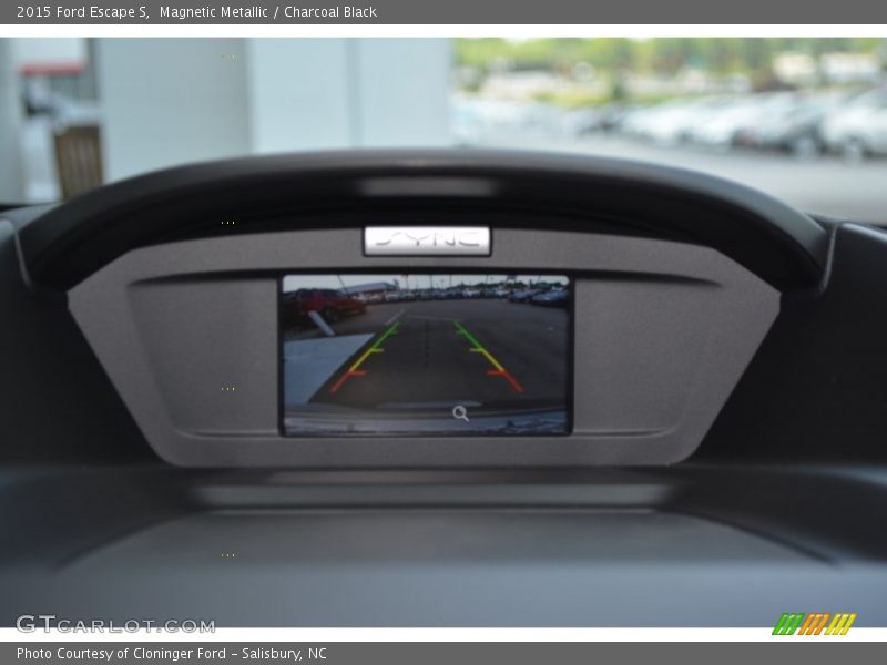 Magnetic Metallic / Charcoal Black 2015 Ford Escape S